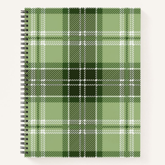 Checkered pattern notebook (Front)