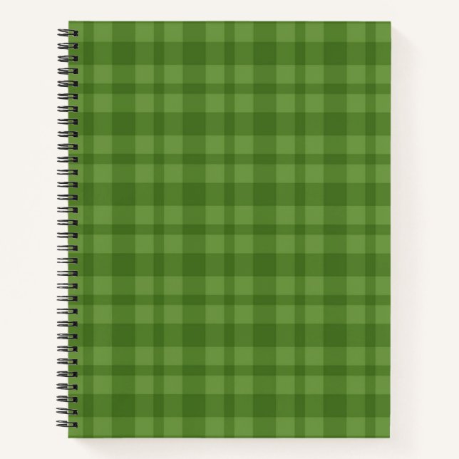Checkered pattern notebook (Front)