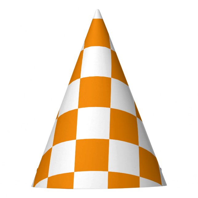 Checkered Pattern Party Hat (Front)