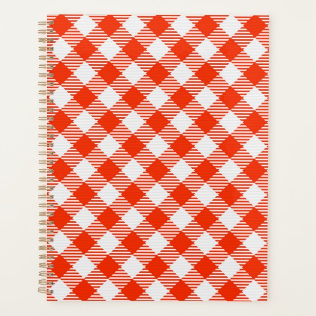 Checkered pattern planner (Front)
