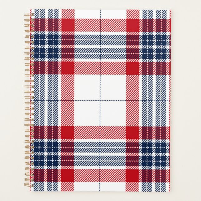 Checkered pattern planner (Front)