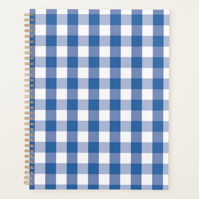 Checkered pattern planner (Front)