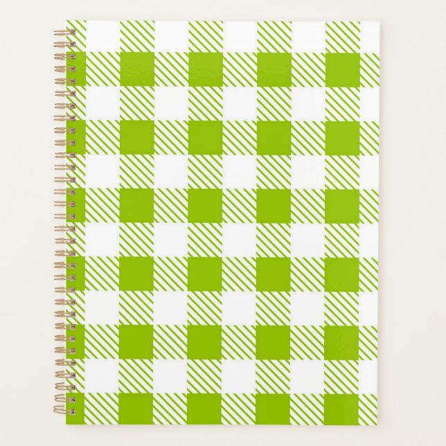 Checkered pattern planner (Front)