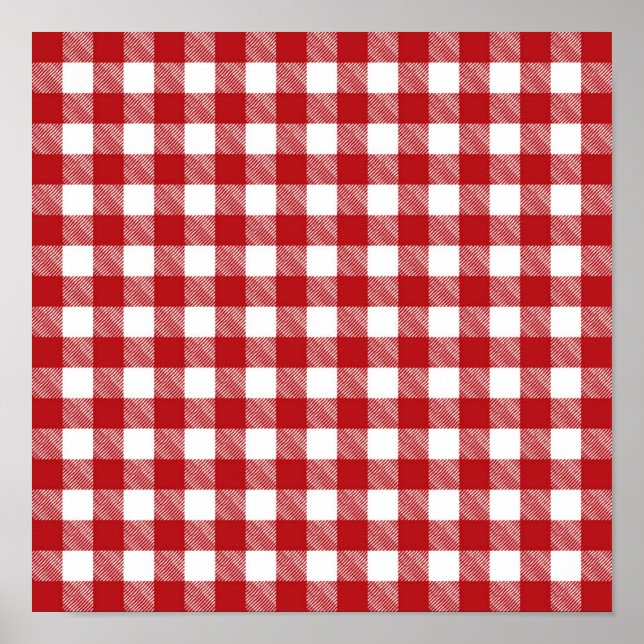 Checkered pattern poster (Front)