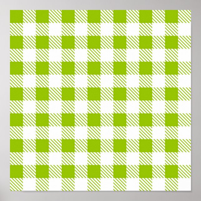 Checkered pattern poster (Front)