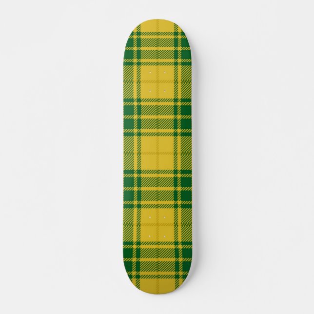 Checkered pattern skateboard (Front)