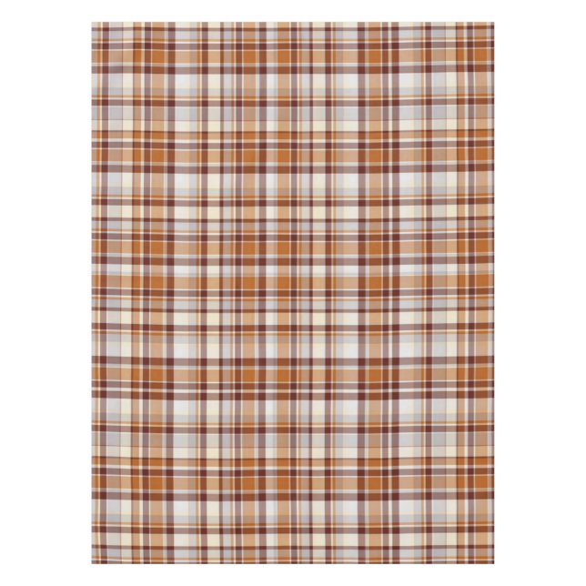 Checkered pattern tablecloth (Front)