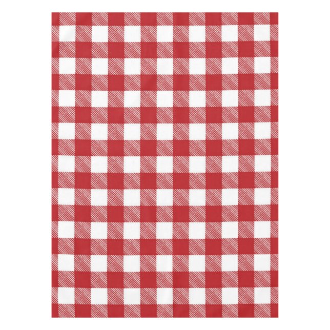 Checkered pattern tablecloth (Front)
