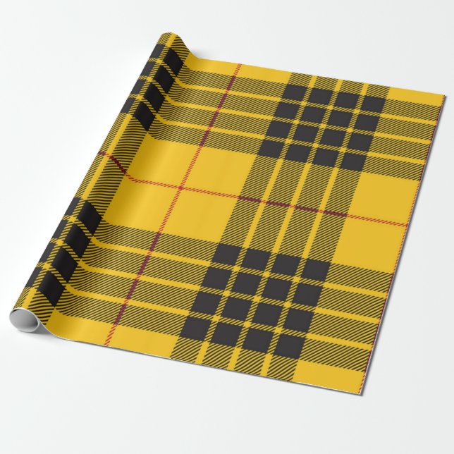 Checkered pattern wrapping paper (Unrolled)