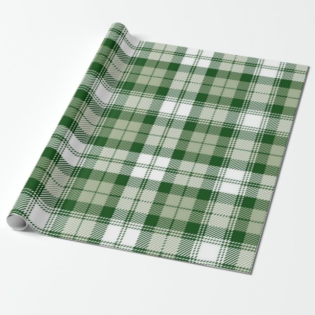 Checkered pattern wrapping paper (Unrolled)