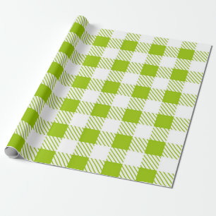 Checkered pattern wrapping paper