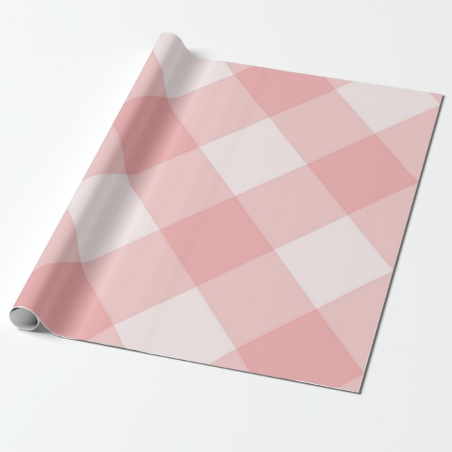 Checkered pattern wrapping paper (Unrolled)