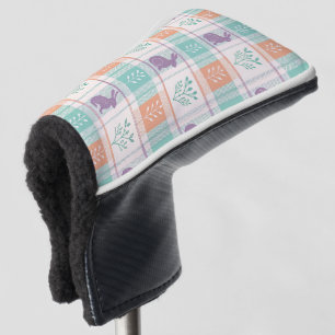 Checkered Plaid Easter Golf Head Cover
