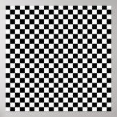 Checkered Poster | Zazzle