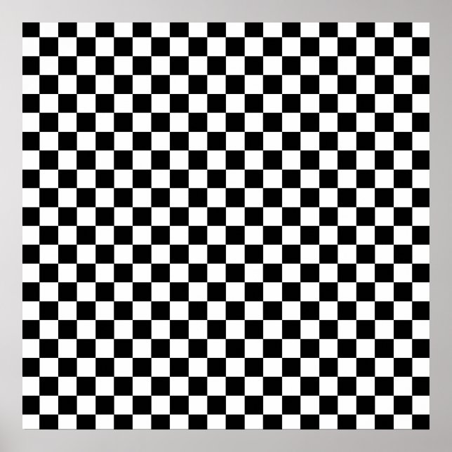 Checkered Poster (Front)