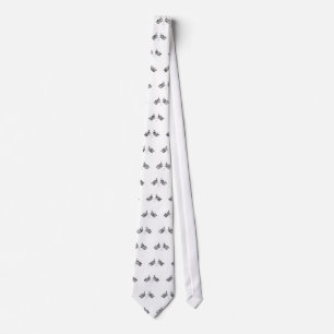 checkered racing flags graphic tie