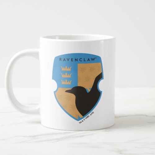 Checkered RAVENCLAW Crowned Crest Giant Coffee Mug