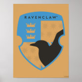 Ravenclaw Neon Crest' Poster, picture, metal print, paint by Wizarding  World