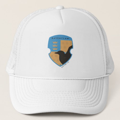 Checkered RAVENCLAW Crowned Crest Trucker Hat