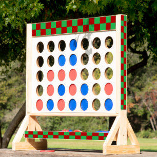 Checkered Red and Green Fast Four