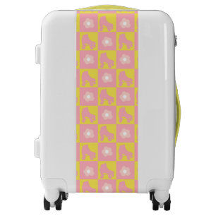 Checkered Roller Skates Quad Derby Skater Gift Luggage