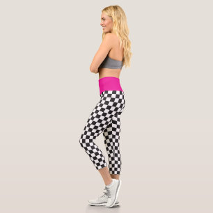 Checkered Spandex Leggings