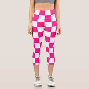 Pink and Green Preppy Plaid Leggings sold by Victoria Elistratova