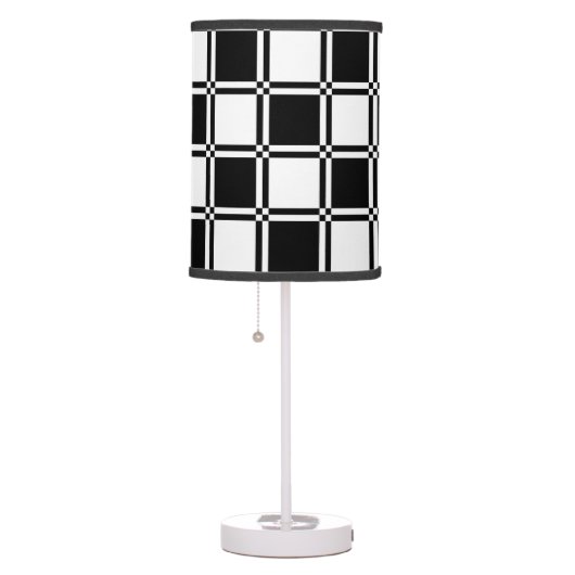 Checkered Table Lamp (Right)