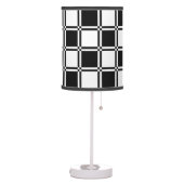 Checkered Table Lamp (Left)