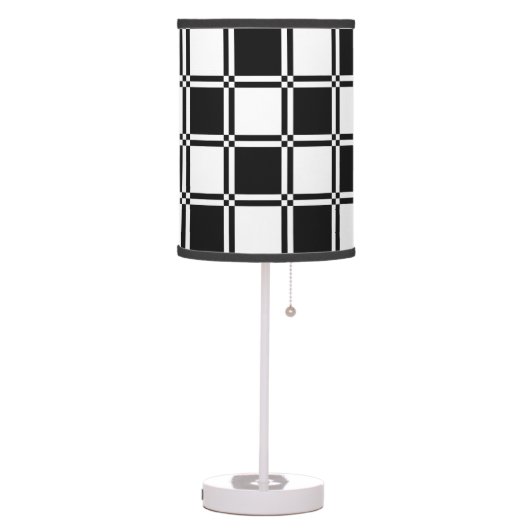 Checkered Table Lamp (Left)