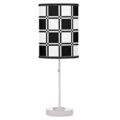 Checkered Table Lamp (Front)
