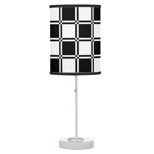 Checkered Table Lamp