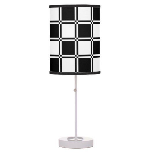 Checkered Table Lamp (Front)
