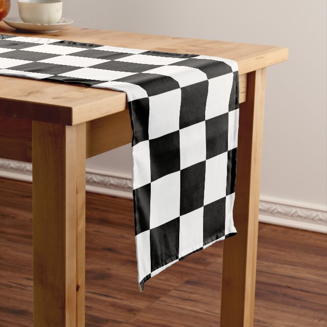 Checkered Table Runner (In Situ)