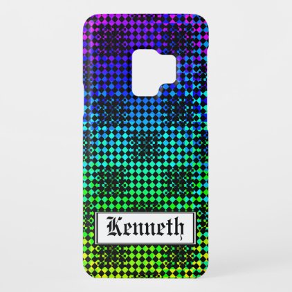 Checkered Twist by Kenneth Yoncich Case-Mate Samsung Galaxy S9 Case