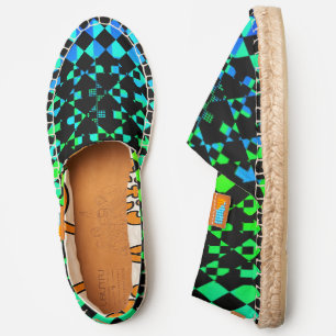 Checkered Twist by Kenneth Yoncich Espadrilles