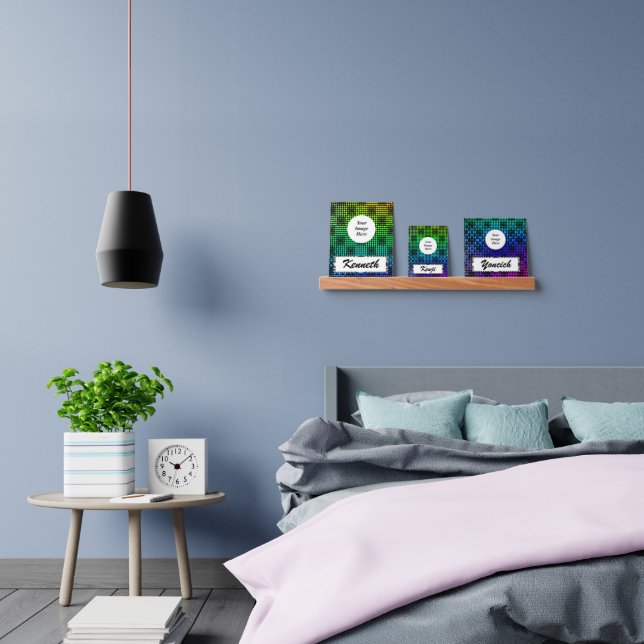 Checkered Twist by Kenneth Yoncich Picture Ledge (Bedroom)