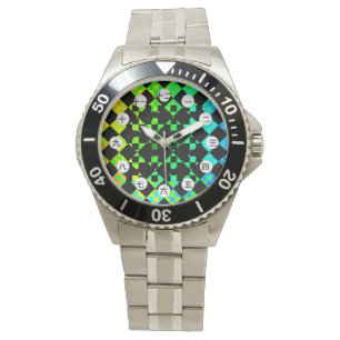 Checkered Twist (CHN/Jp Face)by Kenneth Yoncich Watch