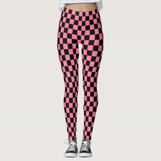 Checkered Vaporwave Leggings