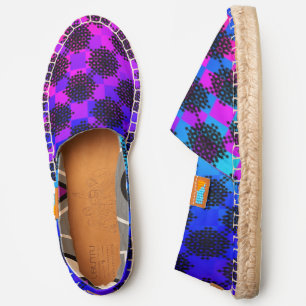 Checkered Wheels by Kenneth Yoncich Espadrilles