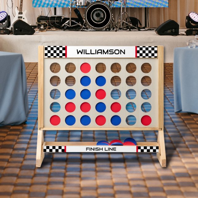 Checkered White Fast Four Game (Creator Uploaded)