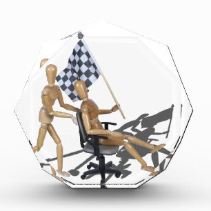 CheckeredFlagChairRaces090912.png Acrylic Award