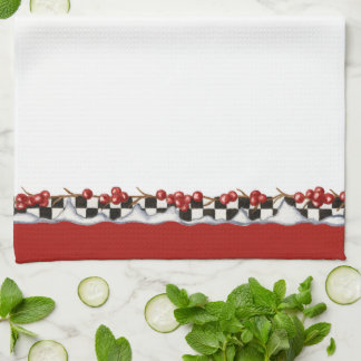 Checkers & Berries Kitchen Towel