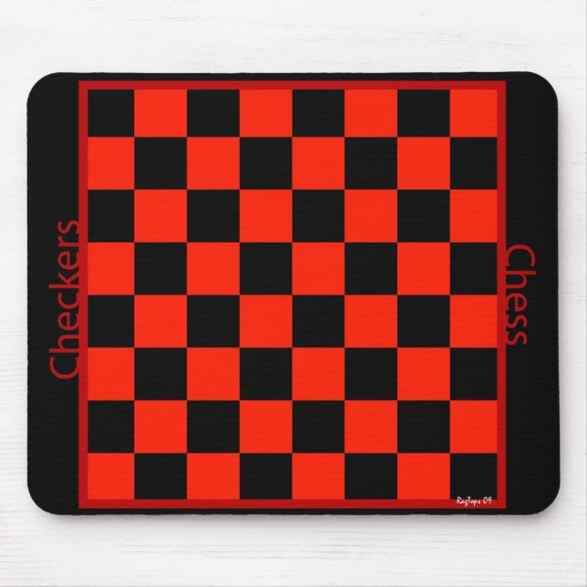 Checkers Chess mp Mouse Pad (Front)