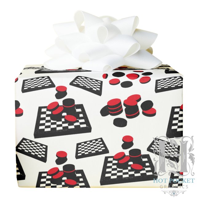 Checkers Gift Wrapping Paper (Creator Uploaded)