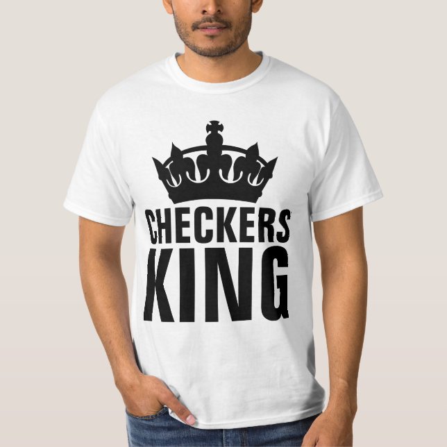 CHECKERS KING T-shirts (Front)