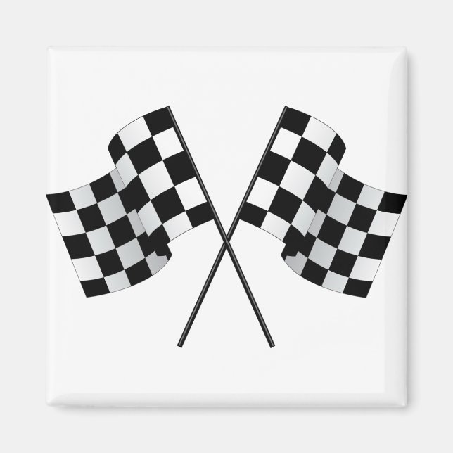 checkers magnet (Front)