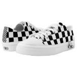 Checkers Pattern Low-top Sneakers at Zazzle