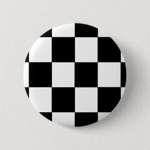 Checkers Pinback Button