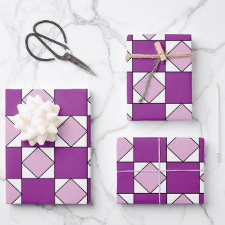 Checkers Purple Square Diamond Checkers